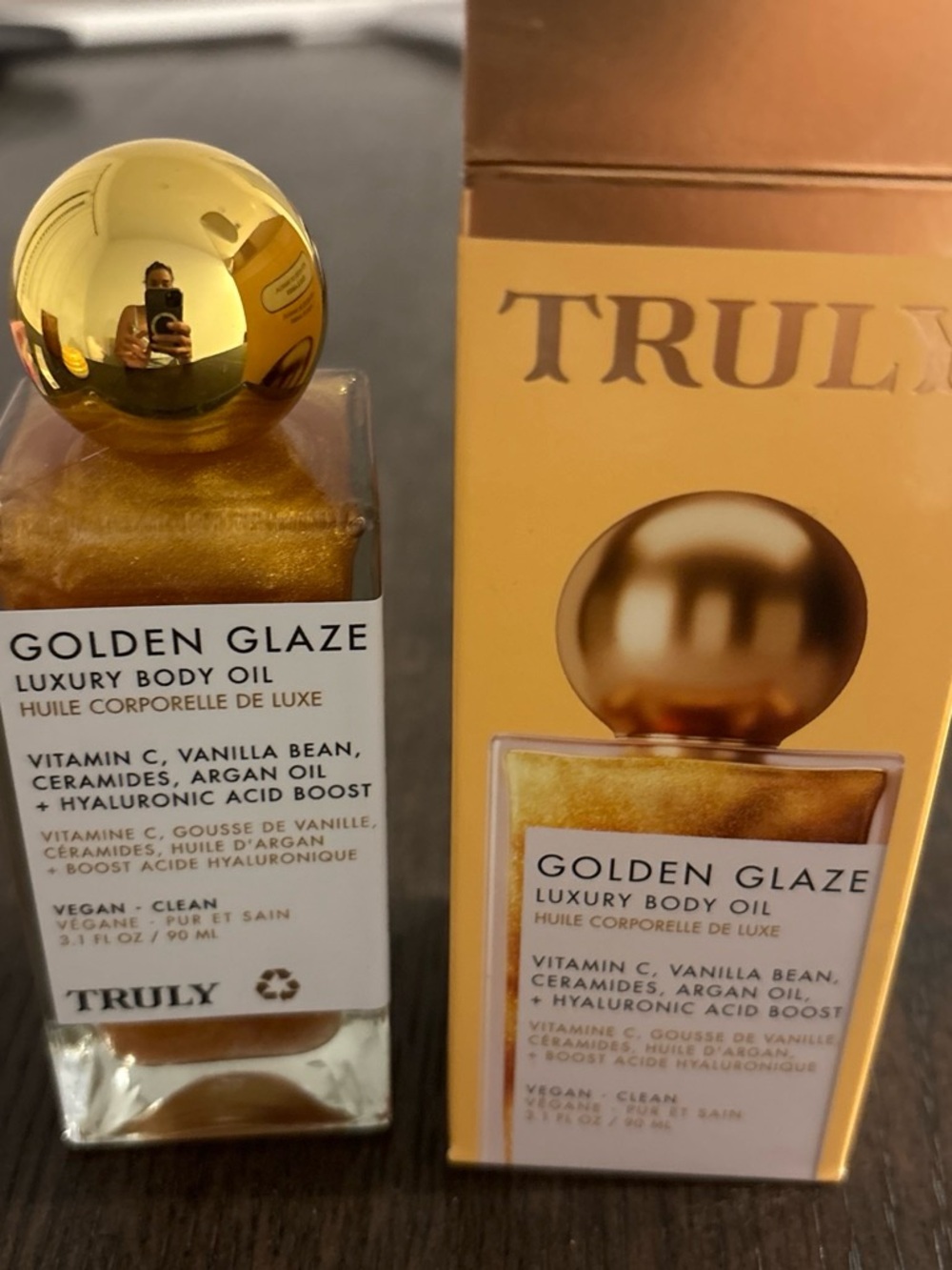 TRULY Golden Glaze Luxury Body Oil - Gold